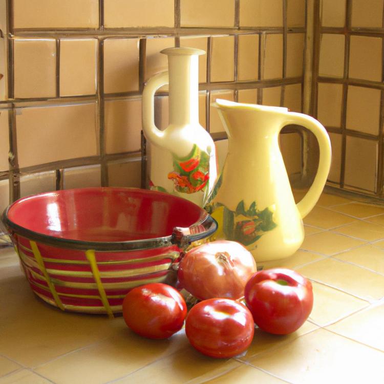 Słoneczna kuchnia w stylu hiszpańskim - cechy